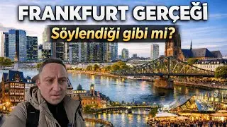 FRANKFURT Gerçekten Tehlikeli mi? | Almanya’nın En Tartışmalı Şehrini Yürüyerek Gezdim 🇩🇪 -029-