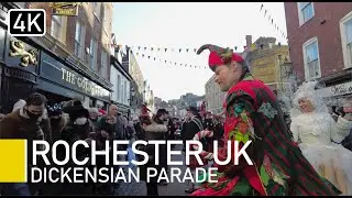 Rochester, Kent - Dickensian Christmas Festival Parade | Voted Best UK's Christmas Day Out