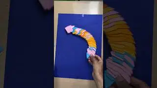 making amazing paper whip 😀 #diy #shorts #craft