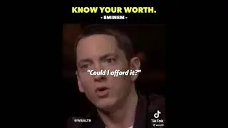 Eminem Doesn&rsquo;t Like Spending Money