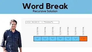 Word Break Problem (Recursive)