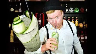 CUCUMBER COLLINS OPSKRIFT - GIN OG AGURK DRINK!