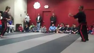 Satori Academy of Martial Arts NJ - Sensei Walzog w/ Guro Bobiles Doce Pares Weapons Demo