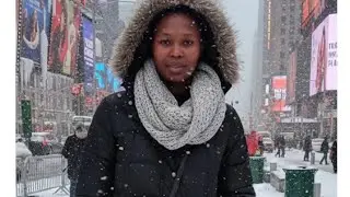 Life in New York City experience heavy snowstorm