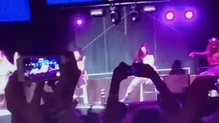 Fifth harmony concert performing boss performance live on stage