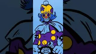 Digital inking 🤡 Clown Guy ✍️ #drawing #digitalart #characterdesign #procreate Timelapse Drawing