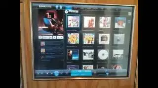 touch screen jukebox wall mounted solid ash  gerbles entertainment systems