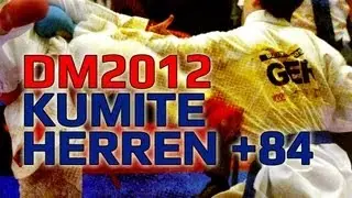 DM KARATE 2012 DKV Kumite Herren +84KG Faruk Kadriu vs. Jonathan Horne