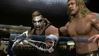 WWE Smackdown vs Raw 2010 - XBOX 360 Gameplay - Edge vs Jeff Hardy