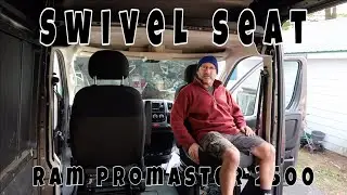 Scopema Swivel Seat Installation on Ram Promaster 2500 | How to guide for dummies
