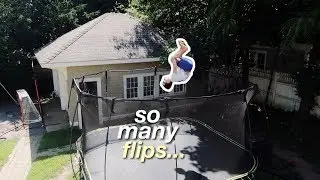TRYING GYMNASTICS A YEAR AFTER I QUIT...