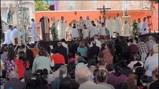 CANTA MISA DEL PADRE DANIEL UREÑO EN EL CARGADERO 03 07 2024 JEREZ ZAC