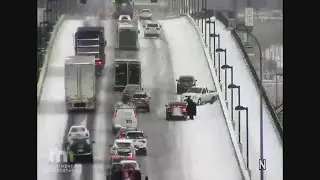 Snowstorm&rsquo;s 2nd wave causes dozens of crashes in Minnesota roads