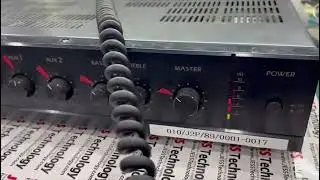 Repair Audio Amplifier MODEL A-1121 LH | Problem Mic Can&rsquo;t Function | JESS Technology Malaysia