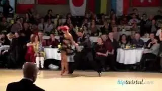 Pavel Pasechnik - Francesca Berardi, 11th Antwerp Stars Cup, IDSF int. open latin, 4.round - samba