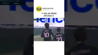 PRIMEIRO GOL DE MESSI EM 2025! #futebol #viralvideo #reels #short #shorts #reel #messi #viral #fyp