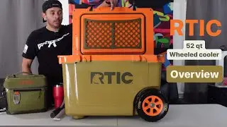 RTIC 52 qt wheeled cooler Trailblazer