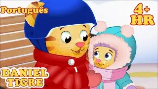 FELIZ ANO NOVO DO DANIEL TIGER  | 🔴 LIVE 🐯 Daniel Tigre em Portugu&ecirc;s |  Live 24/7 🐯🔴