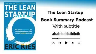 The Lean Startup - English conversation with subtitle  |Sound of Success #podcast