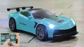 2.4G remote refueling truck with Spray music function remote control car #rc #remotecontrol