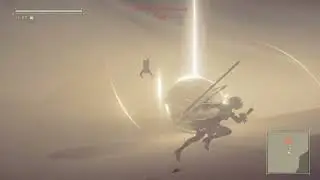 NieR:Automata: head[Y] battle Ending Y (Transcendent Being -trophy)