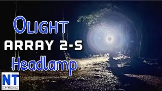 Handwave control with Olight Array 2 S headlamp & its bright waterproof lite has red mode