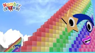 Numberblocks Step Squad NEW 750 to 750,000,000 vs 365 BIGGEST - Learn To Count Big Numbers!