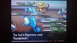 Pokemon Black & White Rain Dance Team - Wi-Fi Triple Battle Random Matchup