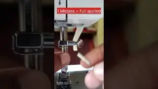 Perfect Stitching Secret ✅ | Proper Needle placement in sewing Machine  | Beginner Tips 💡
