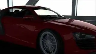 Audi R8 3D Model