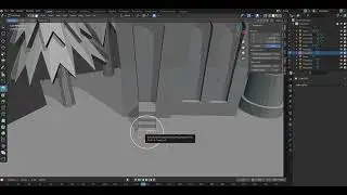 Как сделать пропорциональное редактирование ступень. Blender proportional editing