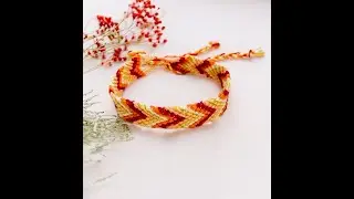 Macrame Cevron friendship bracelet