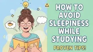 How to avoid sleepiness 💤😴 best for exam // must watch 