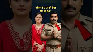 जब Inspector ने DM को छेड़ा, फिर जो हुआ #ips #ias #shorts