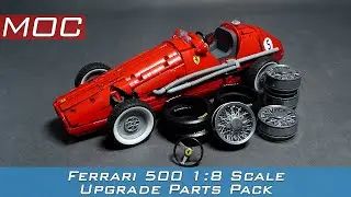 Ferrari F1 500 in 1:8 scale LEGO TECHNIC MOC - Upgrade Parts Pack