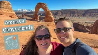 BEST OF CANYONLANDS + ARCHES IN ONE DAY | Mesa Arch, Delicate Arch, Dead Horse Point State Park