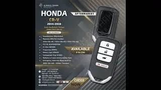2015-2016 Honda CR-V Smart Key Remote 4 Button 315MHz 72147-T0A-A11. #gskey #uae #key