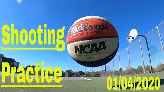 🏀 Basketball Practice Wilson Replica Red, White and Blue GoPro Hypersmooth 2.0 Boost January 4, 2020