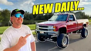 Ripping This OBS Chevy Is So Fun! I Wanna Keep It! + We Revamp Some Backyard Jumps To Rip The SXS!!!