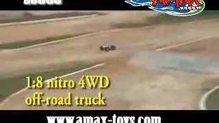 1:8 nitro powered 4WD off-road truck - Boom Wheel,2.4G edition available
