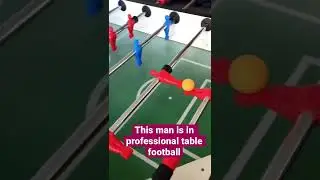 This man is in professional table football #tablefootball ##pinball #funny #best #shorts