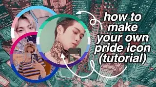 how to make a pride icon — tutorial