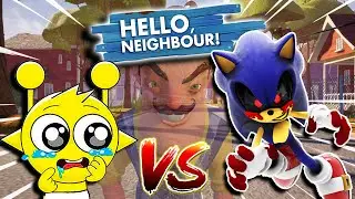 Малыш Саймон Спрунки против Соника.EXE #helloneighbor #helloneighbormods