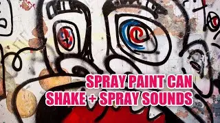 Spray Paint Sound Effect 🎨 Spray Paint Shaking & Spraying