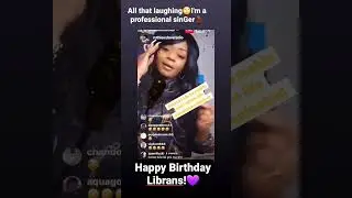 Happy Birthday Librans! New vids dropping 2day! 1st up: Libra, Scorpio, Sag, & Seagoats! #mybloopers