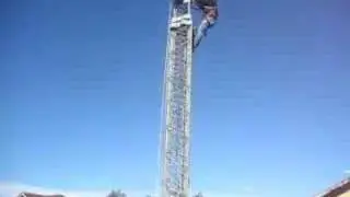 Ham Radio XE2K   Working on Ham Radio Tower By K6EG