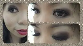 One Eyeshadow Application   Matte Dark Brown