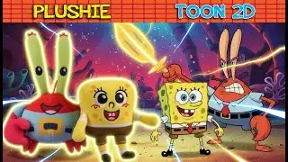SpongeBob Plushie vs Toon 2D | SpongeBob Animation | Episode 29