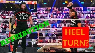 ROMAN REIGNS HEEL TURN, REIGNS AS RETRIBUTION MEMBER