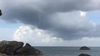 Tornado seen from ir-Ramla l-Hamra, Gozo